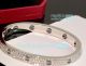 2021 New Replica Cartier Love Bracelet Silver Diamonds with Black Screws (8)_th.jpg